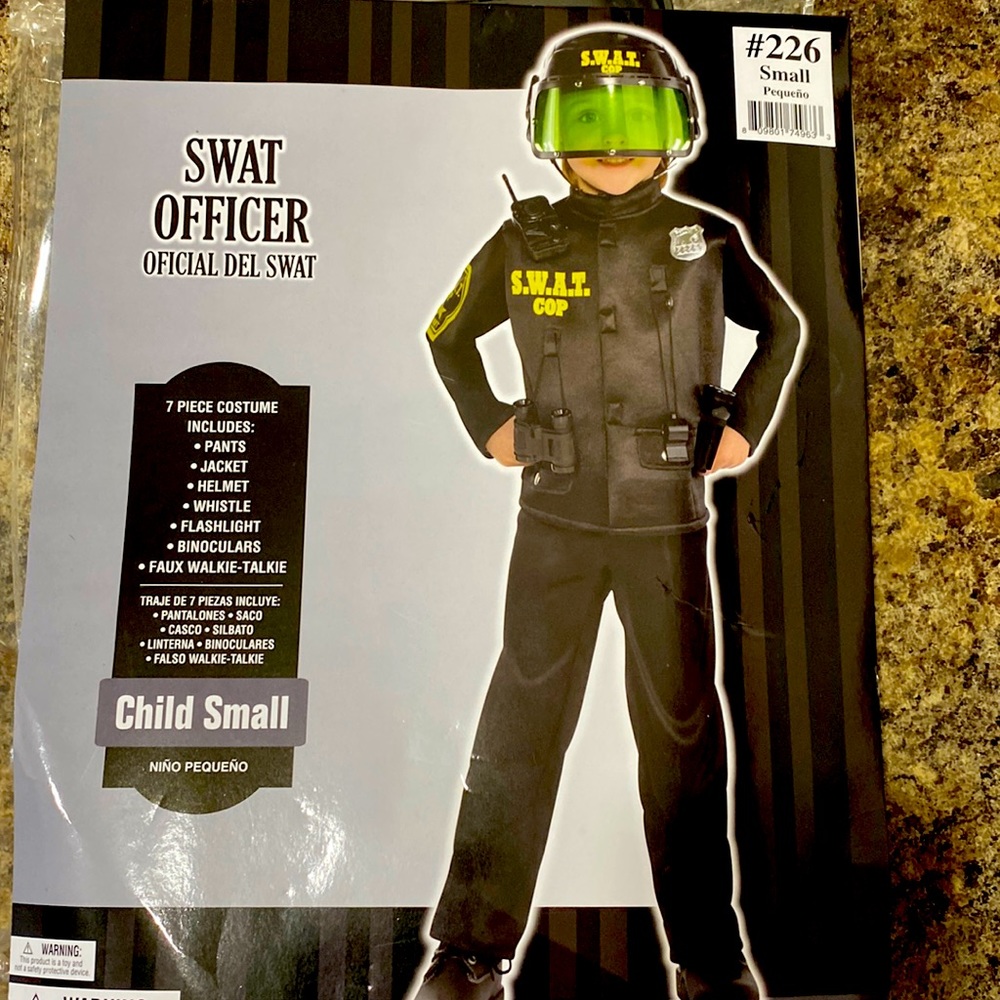 Boys SWATCostume